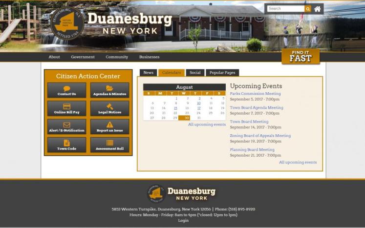 New Duanesburg Website